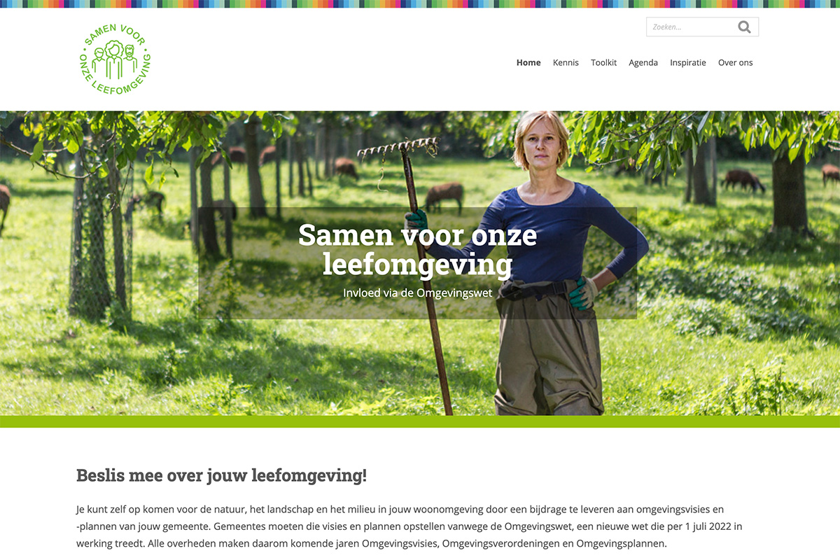 Natuurorganisaties lanceren website Samen voor onze leefomgeving