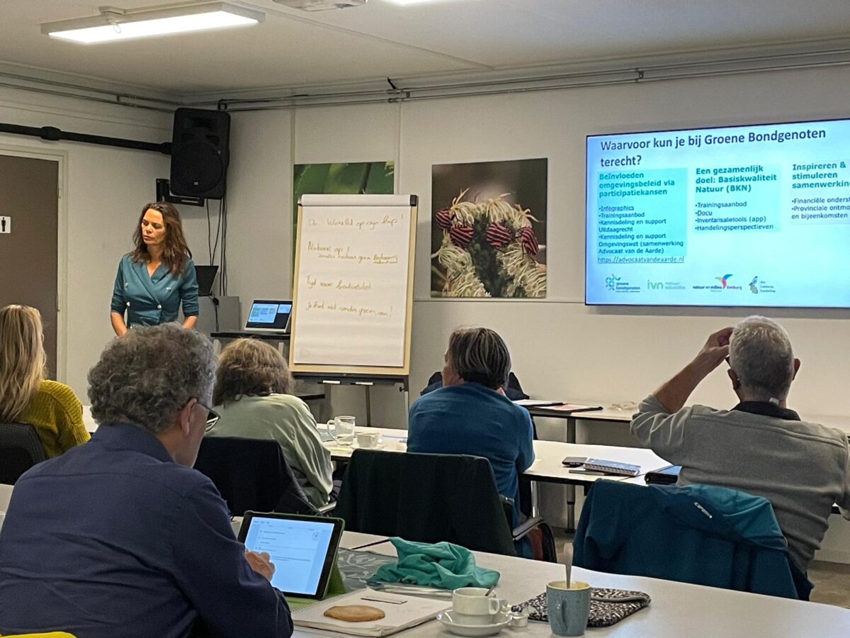 Succesvolle informatieavond Groene Bondgenoten in Schinnen